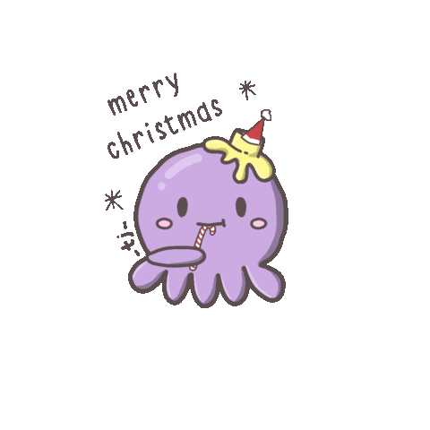 Merry Christmas Party Sticker