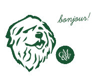 Houston Bonjour Sticker by Goodnight Hospitality