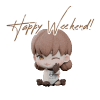 Happy Cute Girl Sticker by Level Up Beaute