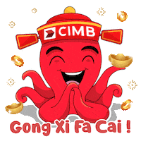 Octogif Cimbocto Sticker by CIMB Bank