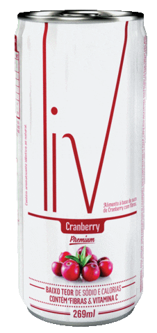 juice cranberry Sticker by Liv Drinks