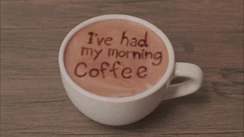 But First Coffee GIF