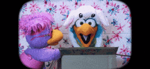 BirdCallRadio funny bird bunny haha GIF