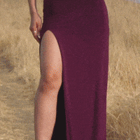 Sincerely Ria - Maroon And Yellow