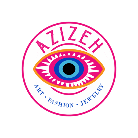 azizeh giphyupload jewelry spiritual chic Sticker