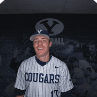 Sport Baseball GIF by BYU Cougars