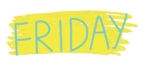 Typography Friday Sticker by Migrant x Me