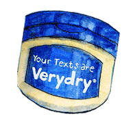 deepfriedfreckles texting dry texts deepfriedfreckles Sticker