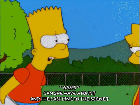 convincing lisa simpson GIF