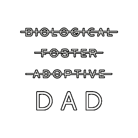 Dad Sticker by Foster the Family