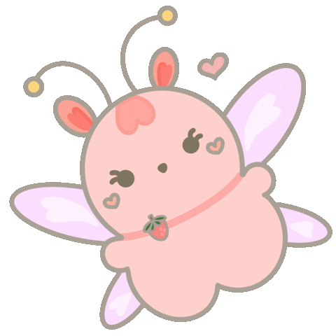 thefluffyclub giphyupload love pink adorable Sticker