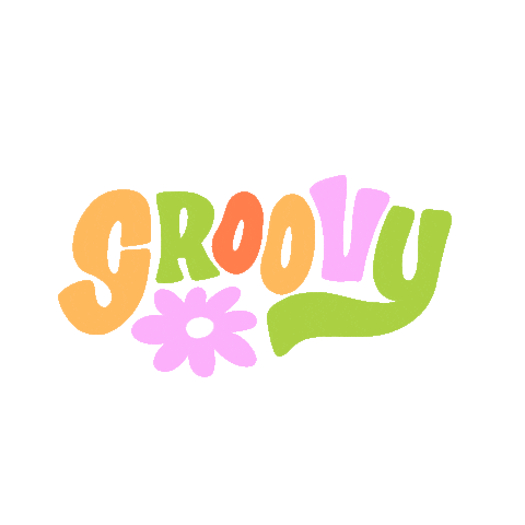 Groove Hippie Sticker by Have A Nice Day