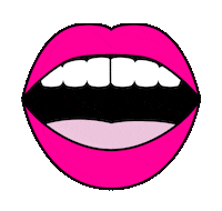 lips speak Sticker by Hayley Elsaesser