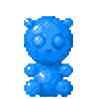 bear gummy STICKER