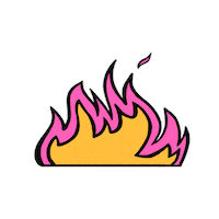 Fire Sticker by Rooster Teeth