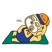 Sleepy Cheese Sticker by K-JU by Prochiz