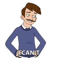 Haunted Hotel I Cant Sticker by NETFLIX