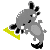 PapaloteMuseo ajolote axolote papalote papalote museo del niño Sticker