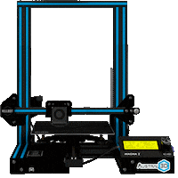 austral3d 3d gifmakers impresion3d impresion 3d Sticker
