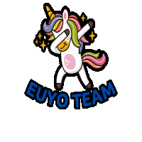 Unicorn Sticker by EUYO