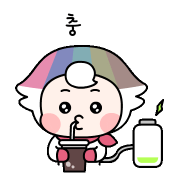Coffee Charging Sticker by ddmkorea