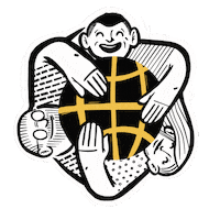 World Hug Sticker