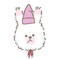 Halloween Rabbit Sticker by koimoffee