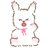 Rabbit Ok Sticker by koimoffee