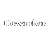 Christmas Word Sticker