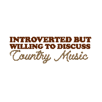 Country Music Nashville Sticker