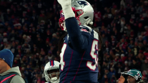 Football I Dont Think So GIF by New England Patriots