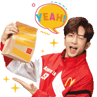 Mirror Anson Sticker by McDonald's HK