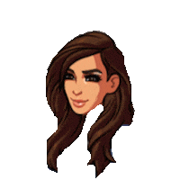 kim kardashian STICKER by imoji