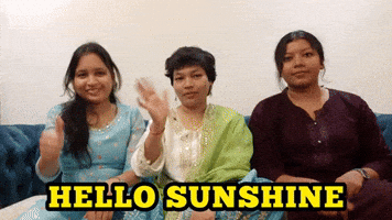 Waving Hey You GIF