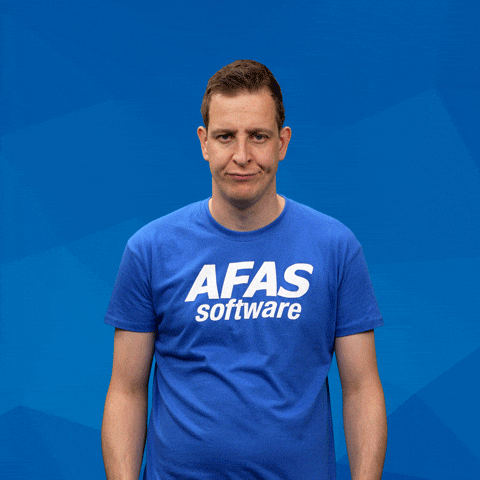 Duimpje Omlaag Prut GIF by AFAS Software