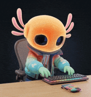 Working Hold On GIF by Super Studios (Community)