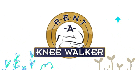 RentAKneeWalker giphygifmaker giphyattribution knee scooter rent a knee walker GIF