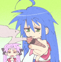 Lucky Star Konata Izumi GIF