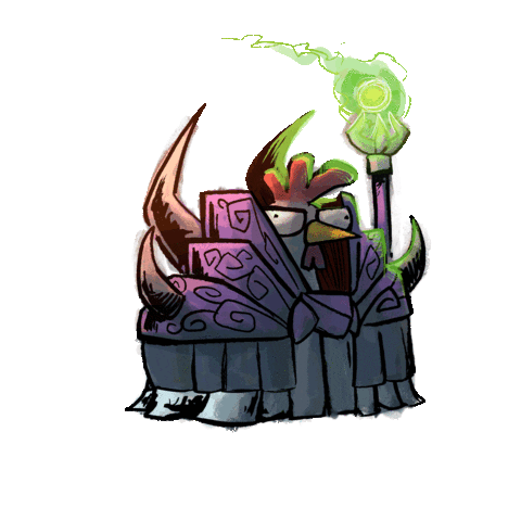 dracostudios giphyupload chicken boardgames pollos Sticker