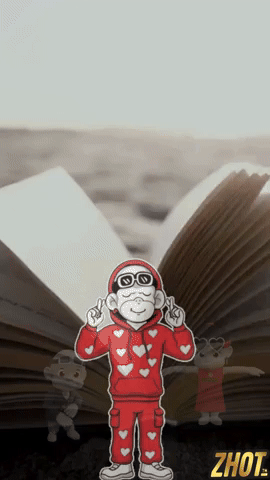 Zhot Wisdom, Character Influencer, White Monkey,