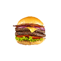 Hamburger File Sticker by Frisa