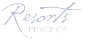ResortsOfMyk greece mykonos santorini resorts Sticker