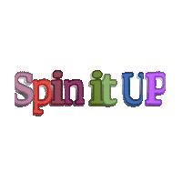 Spin It Up Sticker