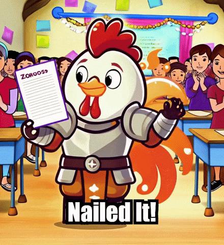 Homework Success GIF by Zorooster