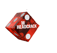 Head Crack Sticker by 50 Cent