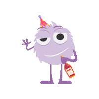 coordea party birthday drink spinning Sticker