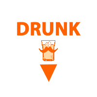Drunk Shot Sticker by Shotjepedia