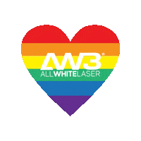 Rainbow Pride Sticker by AllWhite Laser AW3®