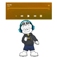 New Music Chill Sticker by Zhot