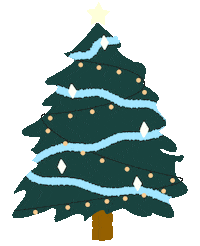 Christmas Tree Sticker